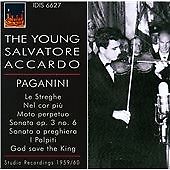 The Young Salvatore Accardo- Paganini - Studio Recordings 59/60- New & Sealed CD - Picture 1 of 1