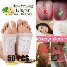 Detox Foot Patches Pads Anti-Swelling Improve Sleep Quality Weight Loss /50 PCS