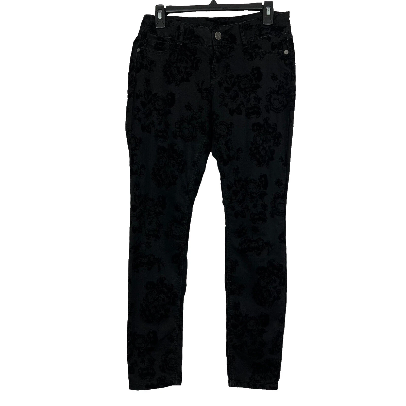 Maurices Cotton Black Pants for Women