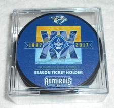 NEW  AHL Milwaukee Admirals Season Ticket Holder 20th Anniversary Hockey Puck