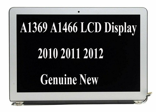 NEW For MacBook Air 13" A1466 A1369 Genuine LCD Screen Assembly 2010 2011 2012 - Picture 1 of 5