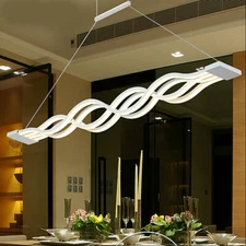 LED Restaurant Light Dimmable Pendant Lamp Lighting Kitchen Island Chandelier
