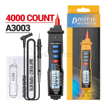 Digital A3003 Multimeter Pen Type Meter 4000 Counts AC/DC Voltage Current Tester
