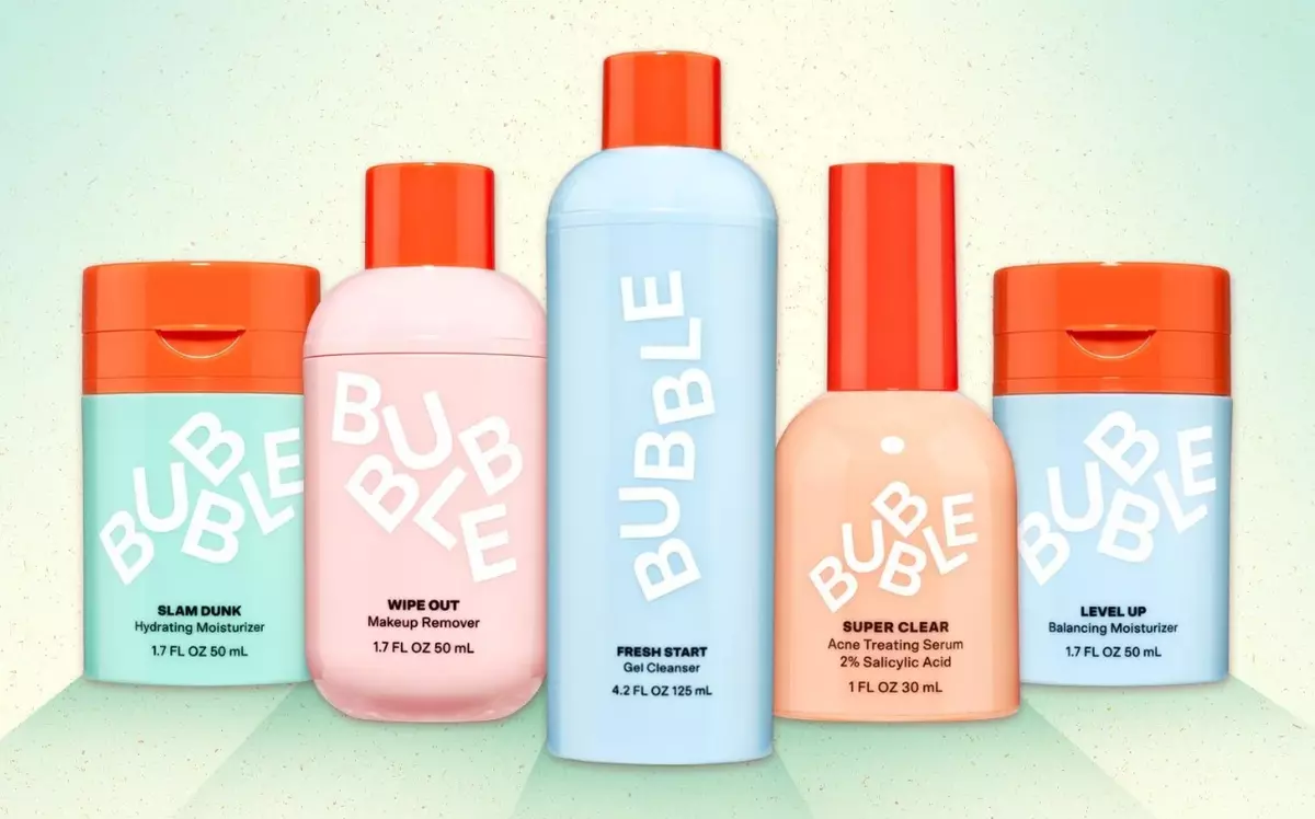 Bubble is the new skincare brand that wants to teach teens all