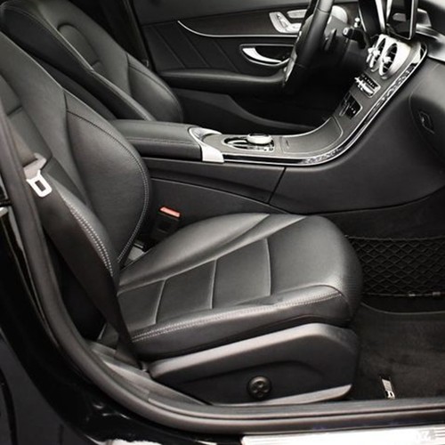 For Benz C-Class C250 C300 C350 C400 2015-2021 Left + Right Bottom PU Seat Cover - Picture 3 of 8