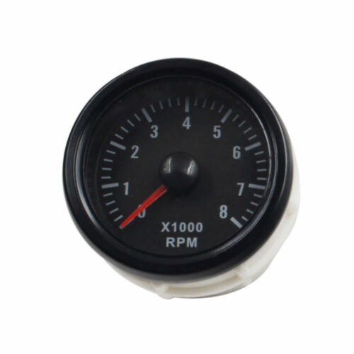 2 inch 52mm Electrical Tachometer Gauge for 0-8(x1000) RPM LED Display - Picture 1 of 7