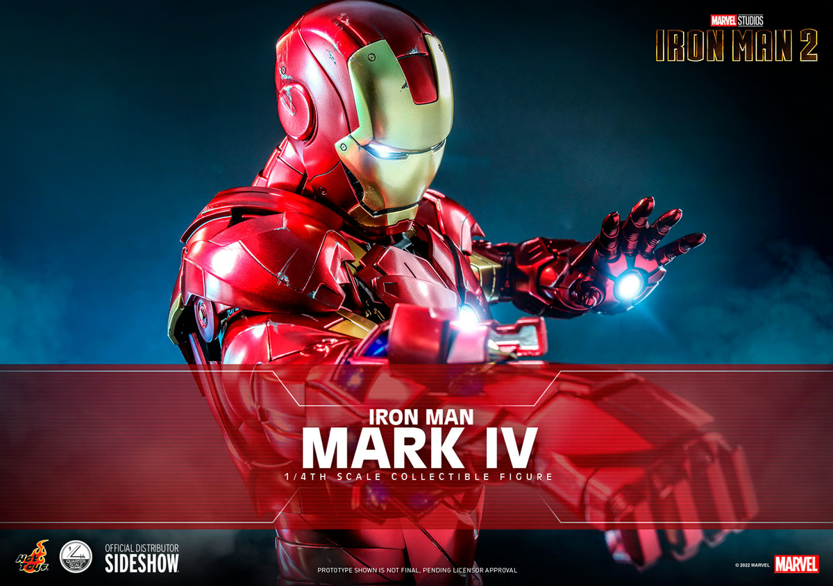 Hot Toys QS020 Marvel Iron Man 2 Mark IV Collector - 4895228610287