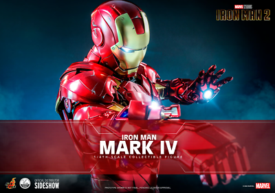 Marvel Iron Man Mark IV Quarter Scale Series Hot Toys 910121 | eBay