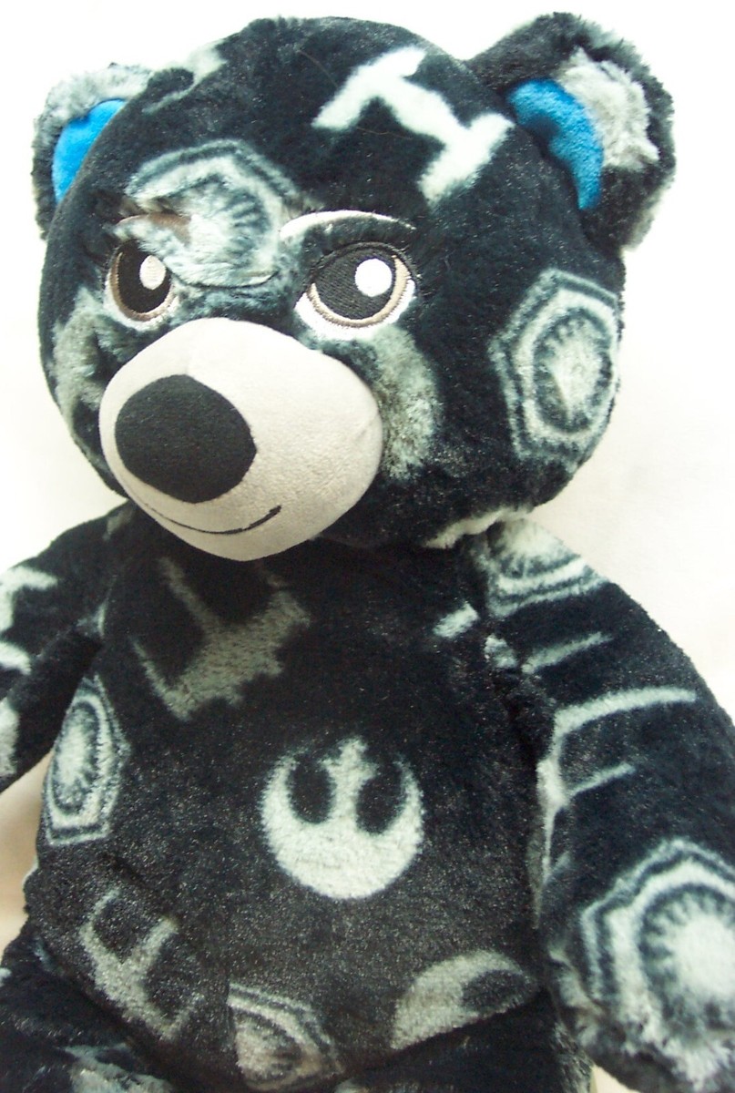 Build-A-Bear STAR WARS REVERSIBLE DARK SIDE BLACK BEAR 17