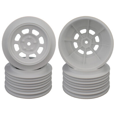 DE Racing Speedway SC Wheels Traxxas Slash Rear 21.5mm Backspacing White
