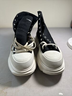 Alexander McQueen ブーツsize37 Alexander McQueen アレキサンダー・マックイーン チャンキー