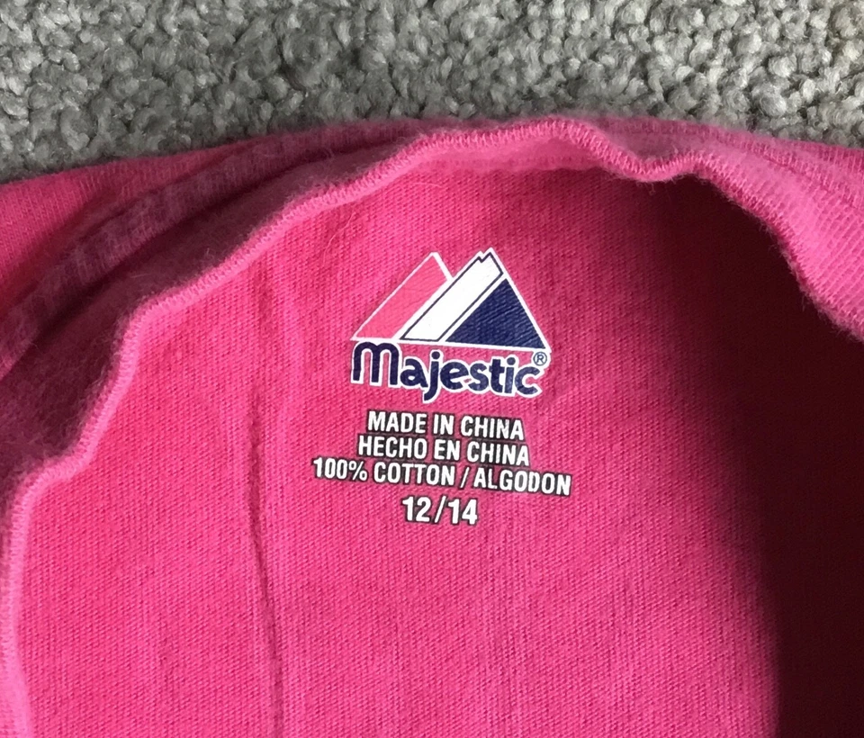 Camiseta Dustin Pedroia Boston Medias Rojas MLB #15 Rosa Talla Juvenil Niñas 12/14 Foto 3 de 3