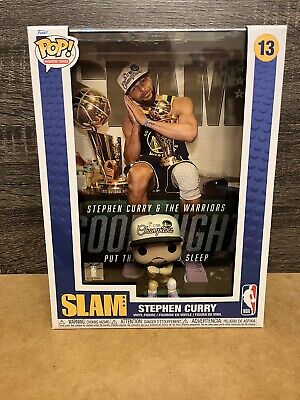 Funko Pop! Slam Cover with Case: Stephen Curry Golden State Funko Pop! Slam Cover with Case: Stephen Curry Golden State