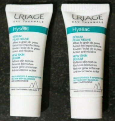 URIAGE EAU THERMALE NEW SKIN SERUM Sample 2 x 5 ml. / 0.17 fl. oz. France. New 