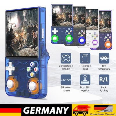 R36 Ultra Retro Handheld Konsole, ArkOS, 128GB, 40.000+ Spiele Classic Games DE