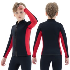 REALON Kids Wetsuit Top Jacket for Boys Girls Toddler Youth, Children's Wet S...