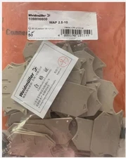 1 bag (50pcs) WAP2.5-10 1050000000 Terminal Block Accessories