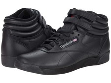 Woman's Sneakers Athletic Shoes Reebok Lifestyle Freestyle Hi High Top