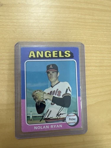 1975 Topps Nolan Ryan California Angels Vintage Card | | Classic Angels Era