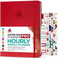 Clever Fox Planner PRO Schedule – Undated Weekly & Monthly Life Planner wi
