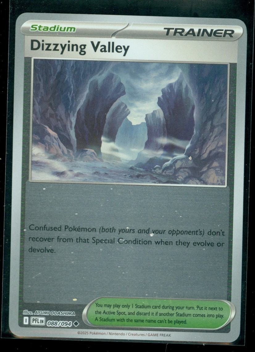 Pokemon DIZZYING VALLEY 088/094 - Phantasmal Flames - Rev Holo - MINT
