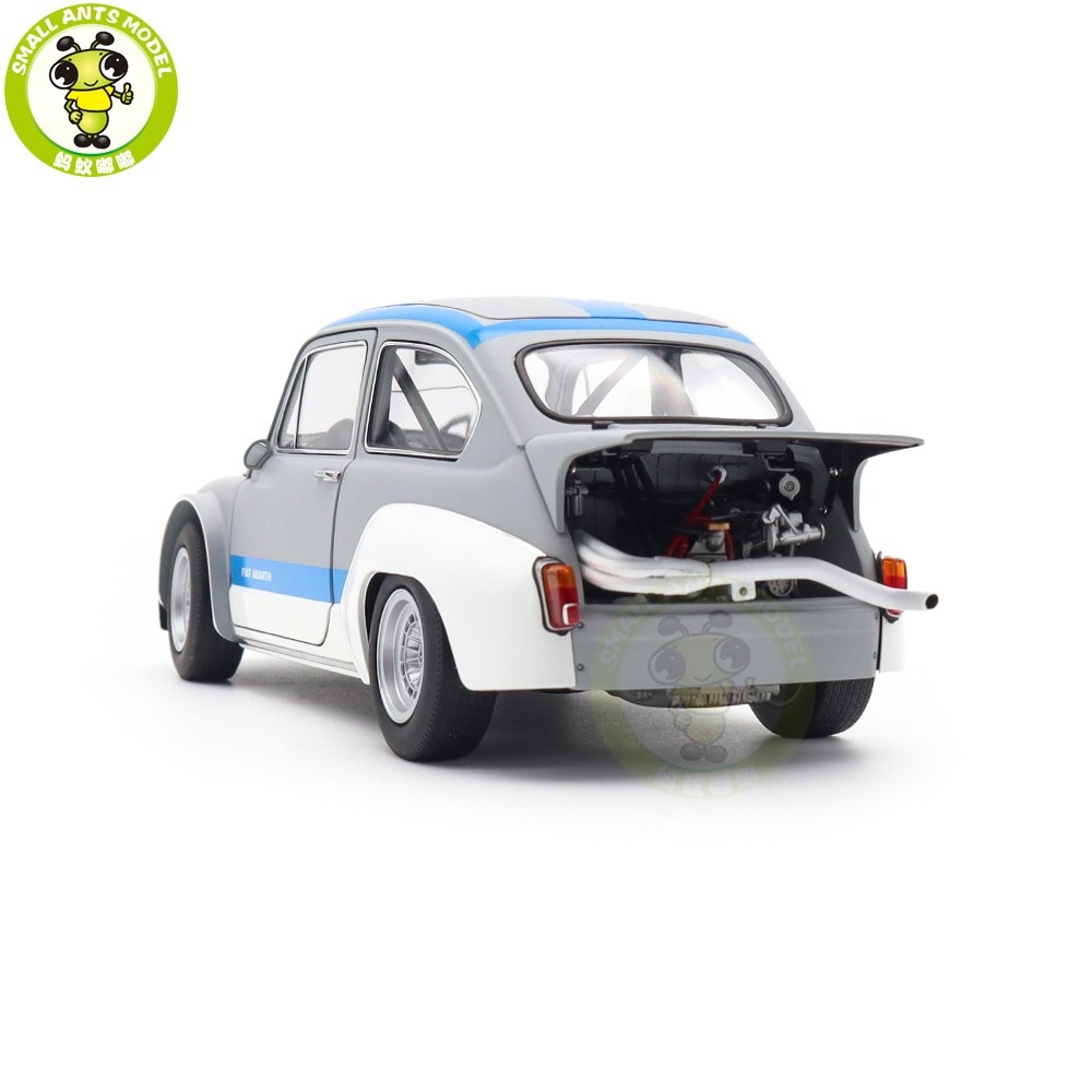 1/18 Fiat ABARTH 1000 TCR Matt Grey Blue Stripes AUTOart 72642
