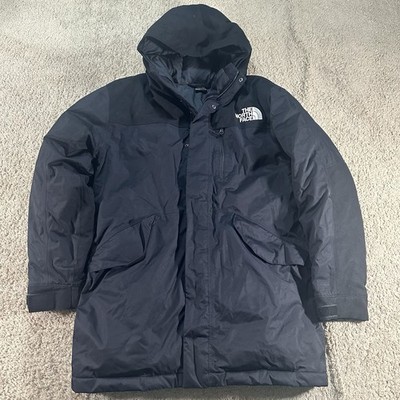 The North Face Parka Men Medium Black Mcmurdo Down Hood Dryvent Insulated