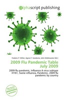 2009 Flu Pandemic Table July 2009 Frederic P. Miller