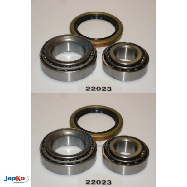 2X Radlagersatz Japko 422023 2 Radlager Satz Links Rechts Hinterachse-image