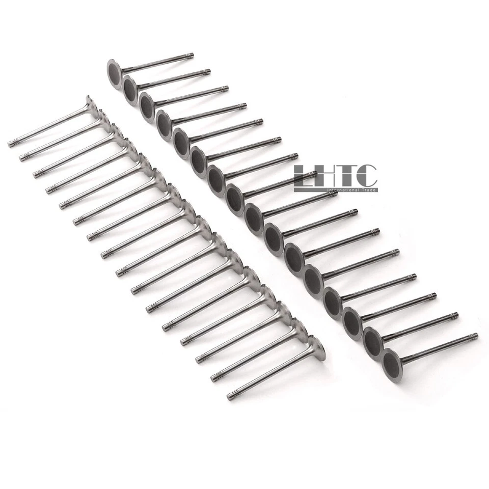 Juego de 32 válvulas de escape de admisión entrada salida para VW AUDI A6 A8 Q7 4,2 L V8 BAR BVJ Foto 3 de 4