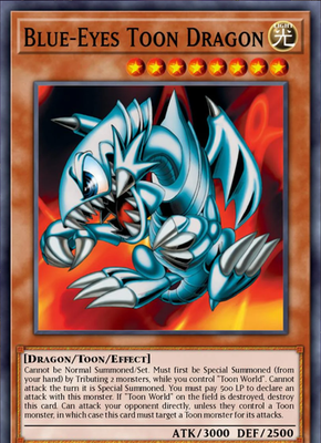 Yugioh RA05-EN003 Blue-Eyes Toon Dragon | eBay