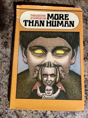 More Than Human Theodore Sturgeon Hardcover BCE Book Club Sci-fi