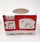 Vtg New Unused In Box Japan Ceramic Christmas Lego Stove Storage LEGO JAPAN 3549 — photo 10