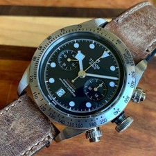 Tudor Heritage Black Bay Chronograph Ref 79350 41mm Automatic Watch Box & Papers