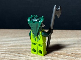 LEGO Ninjago Lizaru Minifigure Snake Rare njo068 9557 Vintage