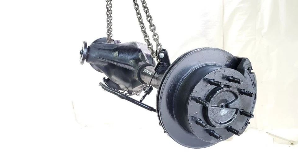 2006 2007 Ford E350 OEM Rear Axle Semi Float 4.10 Ratio 9.75" Ring Gear - Image 4 of 4