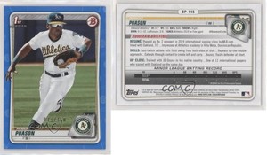 2020 Bowman Prospects Blue /150 Robert Puason #BP-145