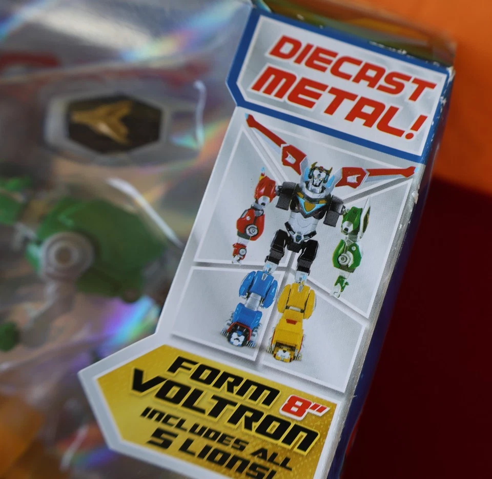 🔥 Voltron Legendary Defender • Juego Metal Defender Lions • Diecast • NUEVO Sellado Foto 4 de 4