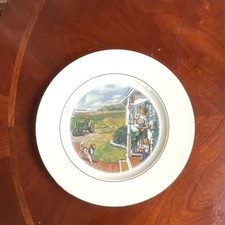 John Deere Collector Plate Dinner Time by Pfaltzgraff Limited Edition 1993