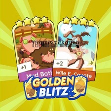 Monopoly Stickers Go Mud Bath Wile E. Coyote Golden Blitz Sticker Event Monopoly Stickers Go Mud Bath Wile E. Coyote Golden Blitz Sticker Event