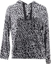All Worthy Hunter McGrady Solid Print French Terry Hoodie Gunmetal S NWOT 978