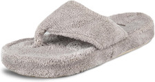 Women'S Spa Thong Slippers with Cloud Contour Comfort - Arch Support