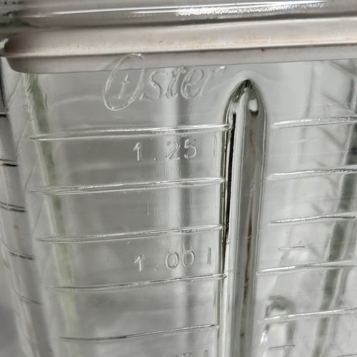 Vintage Oster Osterizer 5 Cup Replacement Glass Blender Jar w/Lid & Blade Heavy - Picture 13 of 17