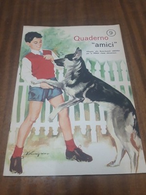 Subsidiary Notebook FRIENDS First Elementary Edition ARISTEA 1966 EXCELLENT TONE