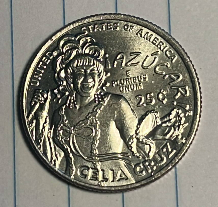 Rare 2024 P Celia cruz quarter 