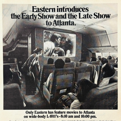1977 Eastern Airlines Advertisement Vintage Aviation Travel Atlanta DWW13C