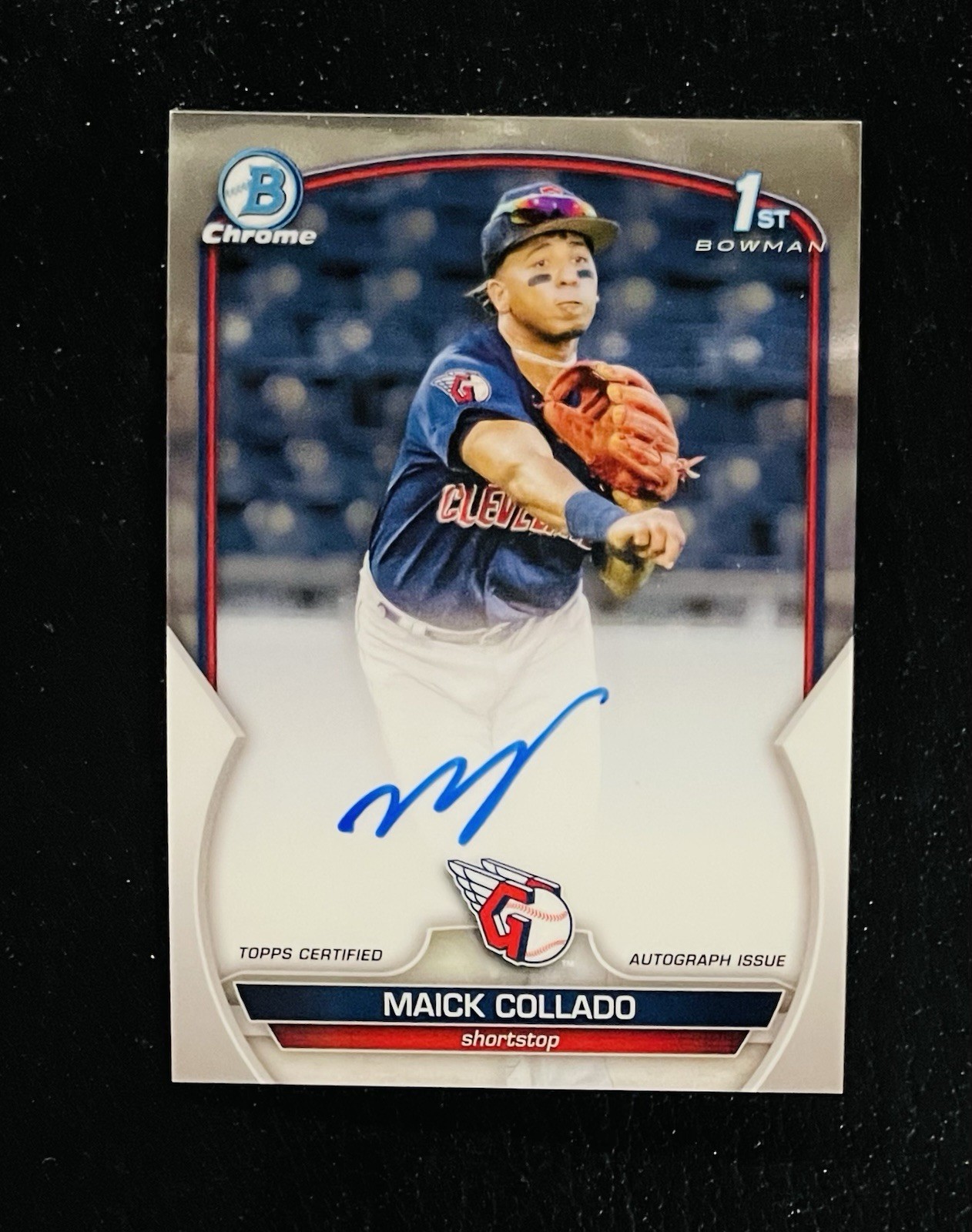 Auto MAICK COLLADO, Twins:  2023 Bowman Chrome #CPA-MCO  1st Bowman