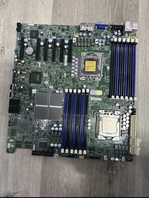 SUPERMICRO X8DTE-F 2x LGA1366 12x DDR3 PCIe SATA eATX + Intel XEON E5620