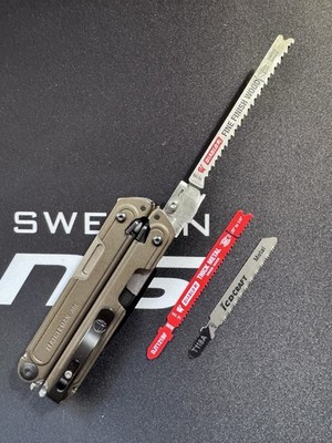 Leatherman Arc Talos With Jig Saw T Shank Holder Mod, Sheath+Bit kit Sleeve