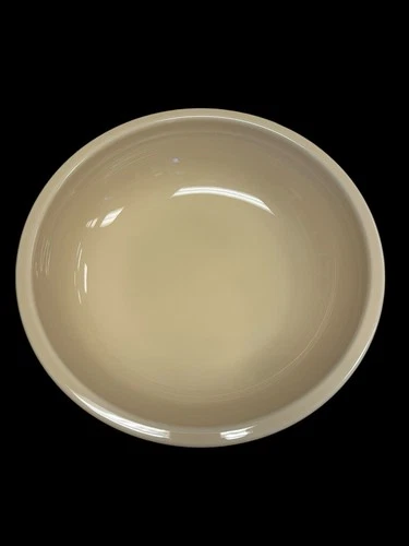 Fiesta Post 1986 Ivory 12 1/2” Pasta Serving Bowl Fiestaware